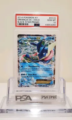 2014 POKEMON XY BLACK STAR PROMO #XY20 GRENINJA EX PSA 10 - Image 1