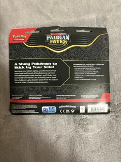 Pokemon S&V Paldean Fates Tech Sticker Collection - Shiny Fidough - SEALED - Image 2