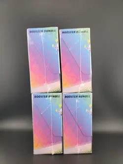 Pokemon Prismatic Evolutions Booster Bundle 4x Lot - Image 3