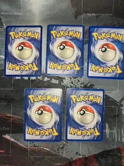 Eevee, Meowth, Jigglypuff, Bellsprout, Nidorina Jungle Card Lot Vintage Pokemon - Image 4