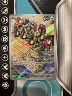 Cyclizar 215/182 Paradox Rift IR Holo Pokemon Card Near Mint Condition - Image 1