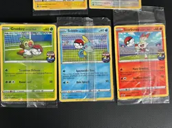 Complete Set 5x Promo On The Ball Futsal Football Pokemon Cards /005 SEALED - Image 2