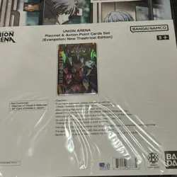 UNION ARENA New Playmat & Action Point Cards Set Evangelion Bandai Card Fest - Image 2