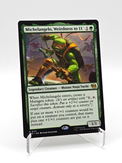 Michelangelo, Weirdness to 11 - Teenage Mutant Ninja Turtles - MTG - Image 1