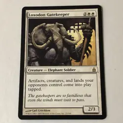 Loxodon Gatekeeper X1 Ravnica NM Condition see pics front / back - Image 1