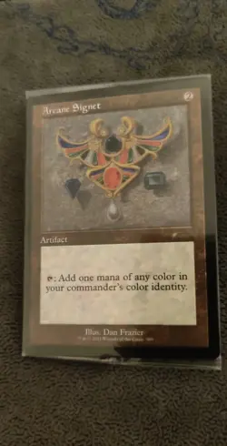 MTG Arcane Signet Retro Secret Lair Mint Still Sealed - Image 1