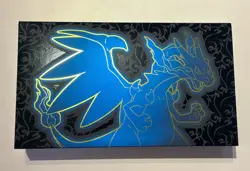 Pokemon Phantasmal Flames Mega Charizard UPC Box with SEALED PROMOS (NO PACKS!) - Image 2