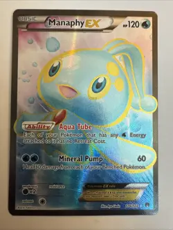 Manaphy EX (Full Art) 116/122 2016 Breakpoint Pokemon TCG - Image 1