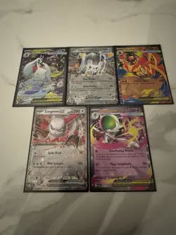 Pokemon TCG 5 CardBundle Mega Emboar, Gardevoir, Zangoose, Togedenaru & Froslass - Image 1