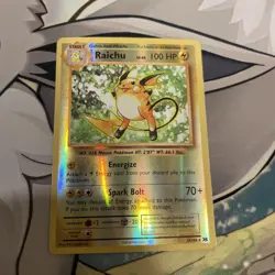 Raichu 36/108 XY Evolutions Reverse Holo Rare Pokemon TCG 2016 MP - Image 3