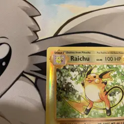 Raichu 36/108 XY Evolutions Reverse Holo Rare Pokemon TCG 2016 MP - Image 4