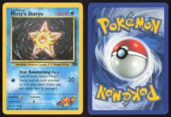Pokemon TCG | Misty's Staryu 92/132 | Common | Gym Challenge | Lightly Played - Image 1
