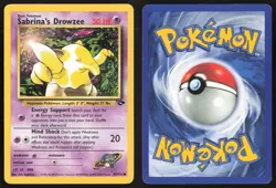 Pokemon TCG | Sabrina's Drowzee 95/132 | Common | Gym Challenge | Lightly Played - Image 1