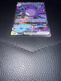 Pokemon Team Rocket's Crobat EX 234/182 Sv10 Destined Rivals Full Art Holo 310 … - Image 3