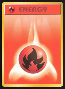 Japanese Pokemon TCG | Fire Energy | Non Holo | Base Set | Lightly Played - Image 2