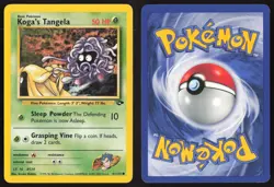Pokemon TCG | Koga's Tangela 81/132 | Common | Gym Challenge | Lightly Played - Image 1