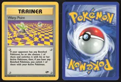 Pokemon TCG | Warp Point 126/132 | Common | Gym Challenge | Lightly Played - Image 1