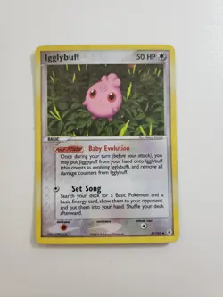 Igglybuff 37/101 Hidden Legends Reverse Holo (Pokemon TGC) LP - Image 1