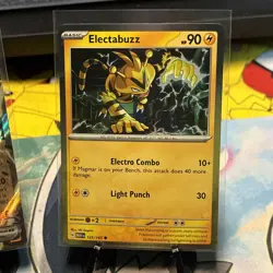 Electabuzz 125/165 Cosmos Holo + Zapdos ex SVP 049 NM SV 151 Promo Pokemon Set - Image 3