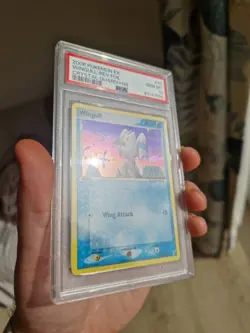 Pokemon Wingull 70/100 Reverse Holo Stamp 2006 EX Crystal Guardians PSA 10 - Image 2