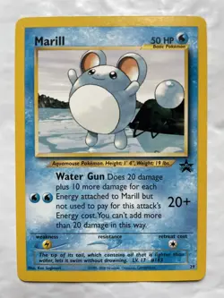 Marill #29 LP Black Star Promo 2000 WoTC Pokemon TCG - Image 1