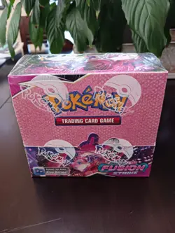 Pokemon TCG Sword & Shield Fusion Strike Booster Box Factory Sealed - Image 1