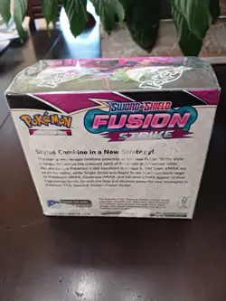 Pokemon TCG Sword & Shield Fusion Strike Booster Box Factory Sealed - Image 3