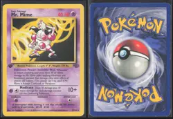 Pokemon TCG | Mr. Mime 22/64 | Jungle Rare 1st Edition | Moderately Played - Image 1