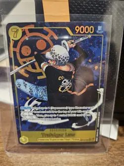 Trafalgar Law OP10-119 ALT SEC Parallel Royal Blood ONE PIECE Card English NM - Image 1