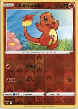 Charmander - (Reverse Cosmos Holo) Promo Miscellaneous Cards & Products 023/185 - Image 1