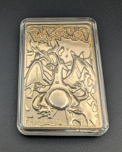 1999 Pokemon 23K Gold Plated Trading Card - #6 Charizard - Burger King Edition - Image 3