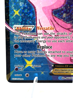 Pokemon TCG Mew EX RC24/RC25 Legendary Treasures Full Art MP Rare Card - Image 2