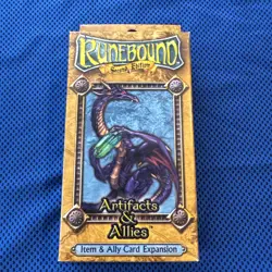 New Sealed Runebound 2nd Edition: Artifacts & Allies Expansion - Image 1