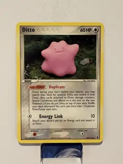Pokemon TCG Ditto Delta Species 35/113 2005 Non-Holo Card LP/MP - Image 1