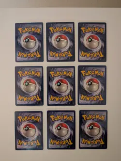 Pokemon Jungle Set Lot 9 Unique Cards Commons Uncommons Jigglypuff Eevee + More! - Image 2