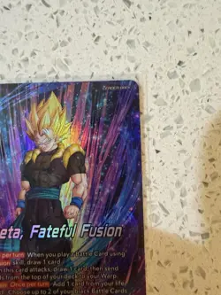 Bandai Dragon Ball Super Card Game Dark Empire Saga Foil Leader Gogeta BT12… - Image 4