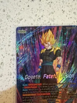 Bandai Dragon Ball Super Card Game Dark Empire Saga Foil Leader Gogeta BT12… - Image 5