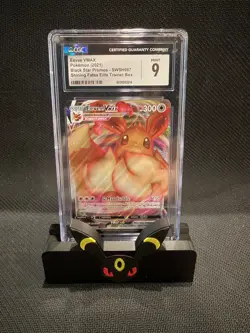 Eevee VMAX SWSH087 SWSH: Sword & Shield Promo Cards Holo CGC MINT 9 - Image 1