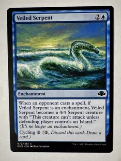 Veiled Serpent (72) Dominaria Remastered DMR NM MTG - Image 1