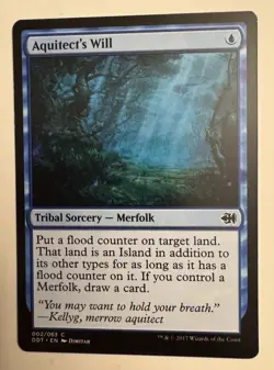 Aquitect's Will [Duel Decks: Merfolk vs. Goblins] Magic MTG - Image 1