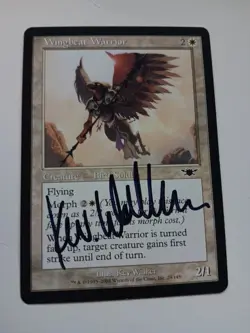 Wingbeat Warrior ARTIST PROOF Legions Signed by Kev Walker MTG - Image 1