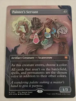 [1x] Painters Servant - Foil - Borderless Near Mint, English Special Guest MTG M - Image 1