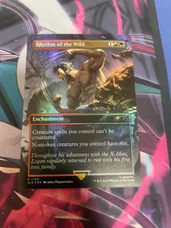 MTG - RHYTHM OF THE WILD - RARE - SLD - RAINBOW FOIL - NM - Image 1