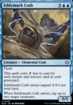 Eddymurk Crab Bloomburrow (BLB) 48 MTG Regular - Image 1