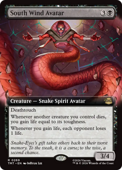 South Wind Avatar (FOIL) x1 - MTG Teenage Mutant Ninja Turtles TMT #269 - Image 1