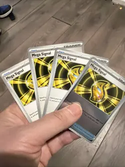 4x - Mega Evolution English: Mega Signal - #121/132 Pokemon TCG PLAYSET - Image 1