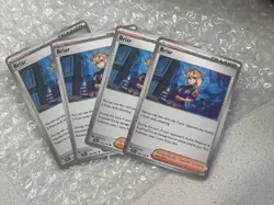 4X Briar 132/142 X4 - Stellar Crown Playset - Pokemon TCG NM - Image 1