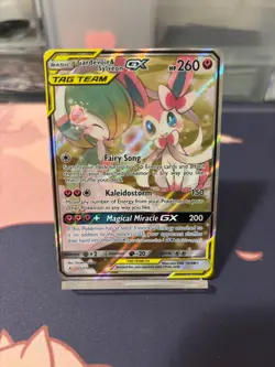 Gardevoir & Sylveon GX 205/214 Tag Team - Unbroken Bonds - Pokemon Card [LP] - Image 1