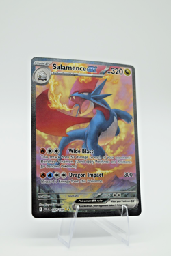 Pokemon TCG Salamence ex 187/159 Journey Together Special Illustration Rare SIR - Image 5