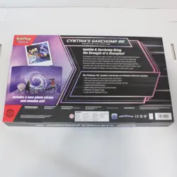 Pokemon TCG: Cynthia’s Garchomp ex Premium Collection box Sealed - Image 2